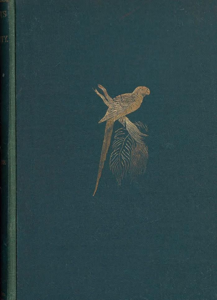 Book cover scan of Parrots in Captivity (1887)
